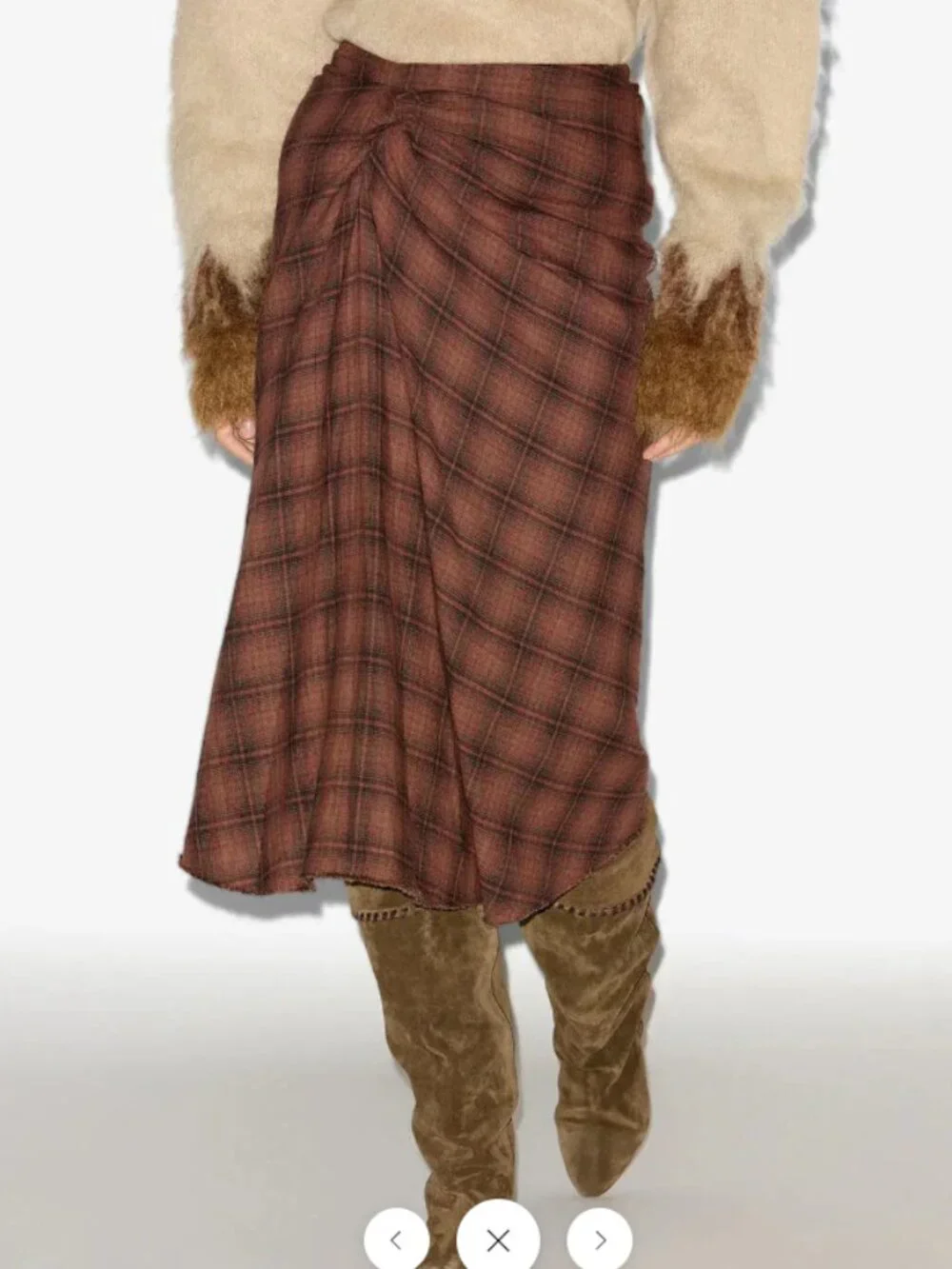 BNWT AW25 ISABEL MARANT ETOILE NICOLE DRESS 38 - Picture 12 of 12